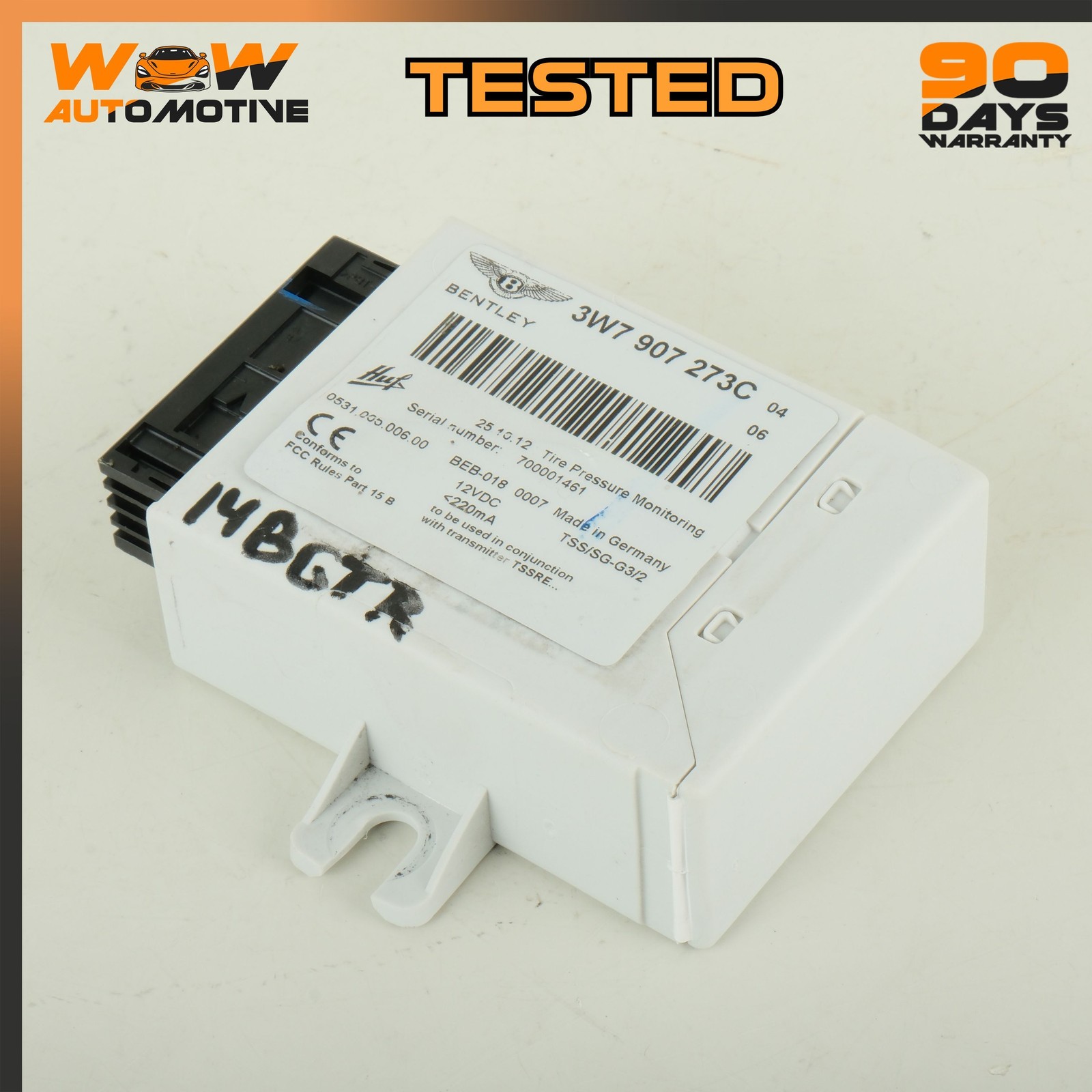 Bentley Continental GT 2012-2019 Rear Tpms sensor