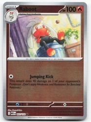 Raboot 027/132 Mega Evolution Reverse Holo