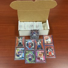 400+ Football Card Lot Prizm Select RC Rookies Parallels Relics Mahomes Allen