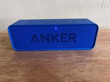Anker Soundcore Portable Bluetooth Wireless Speaker in Blue - Fully working.