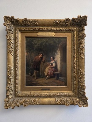 Hendrick Joseph Dillens ~ Oil On Board