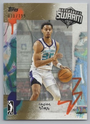 2024-25 Topps G-League #38 Jaylen Sims Bronze #/199