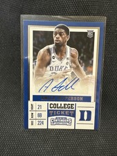 Amile Jefferson - 2017 Panini Contenders Draft Picks - Blue RC Auto #128