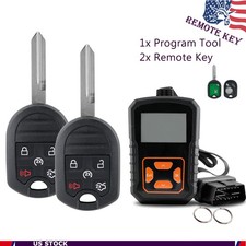 2 For Ford Taurus Explorer Expedition Flex 5btn Remote Key Fob Program Tool