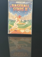 NES Baseball Stars II Box Game Sleeve Foam Insert Romstar Nintendo No Manual