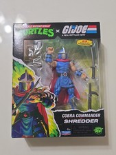 Teenage Mutant Ninja Turtles X G.I. Joe COBRA COMMANDER SHREDDER Playmates TMNT