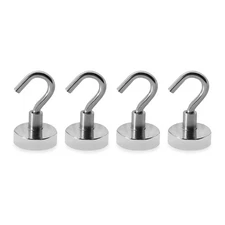 Grip Small Magnetic Hooks 4pk.