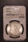 1881 CC | MORGAN SILVER DOLLAR | NGC MS 63+ | FRESH FROM BOSTON | LOT S-28