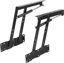 1 Pair Folding Lift and Up Hinges, Heavy Duty...