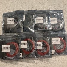 Neon LED Lights String Strip Rope Car Party + Control LOT of 8 *white *pink *blu