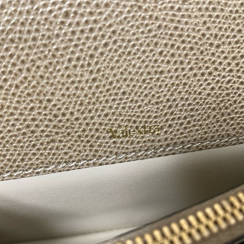 Auth Valextra - Light Brown Leather Long Wallet - Picture 5 of 13