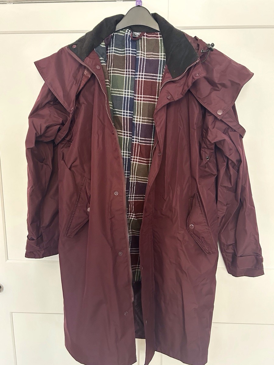 Windermere Waterproof Coat By Cotton Traders 40” Length Size