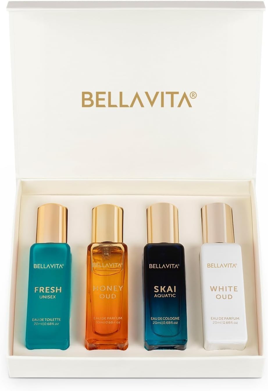 Coffret cadeau Bellavita miel oud et fragrances mixtes de luxe