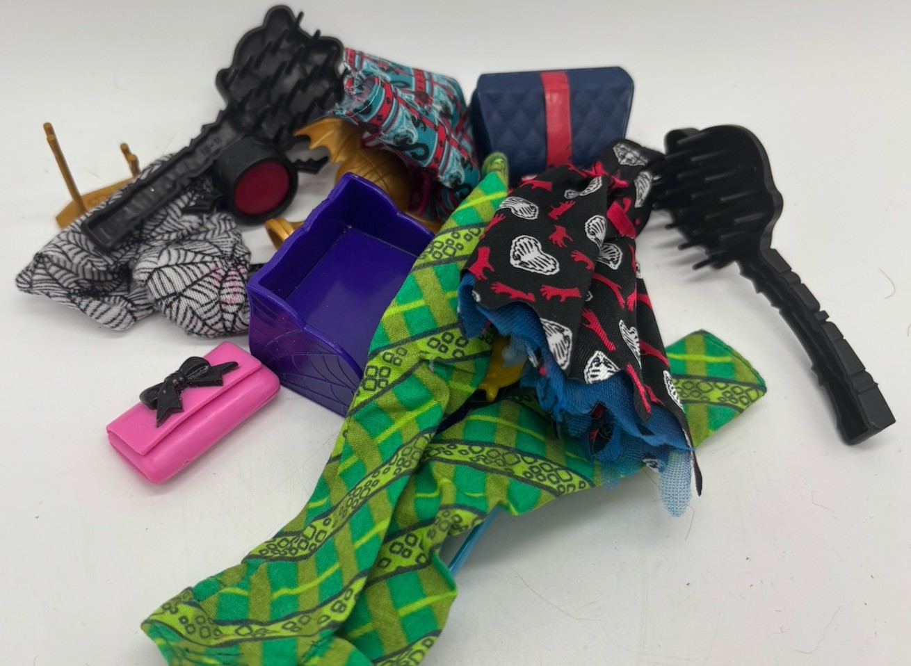 Lot Of Monster High Clothing Outfits And Accessories 