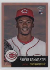 2022 Chrome Platinum Anniversary Rose Gold Refractor 28/75 Reiver Sanmartin 11pj