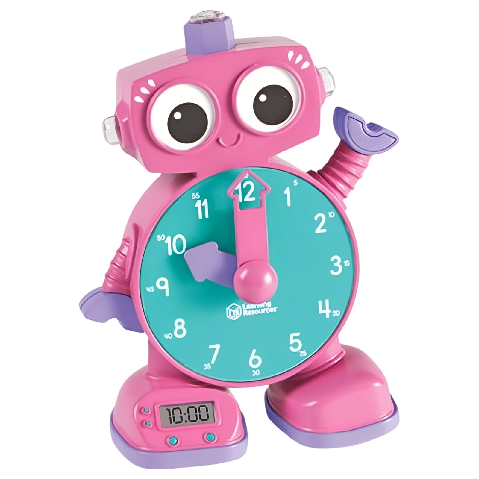Learning Resources Tock the Learning Clock Pink - Toddler Le