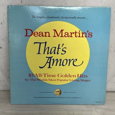 Dean Martin, That's Amore, (LP, Album, Comp), VG, 3710779114