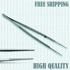 10× Gerald Dressing Tweezers 7" Forceps Surgical Veterinary