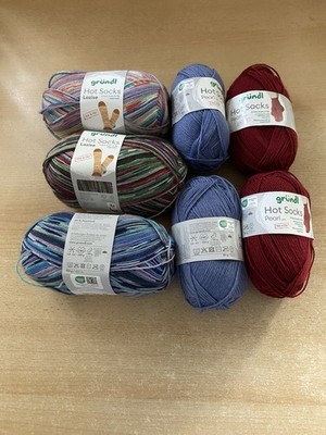 Gründl  Sockenwolle  4 fach 500gr.