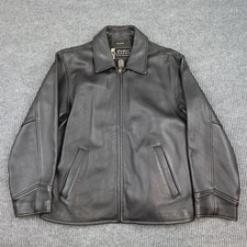 Eddie Bauer Legend Stine Jacket Womens XS Brown Leather Full Zip Belted Lined