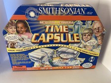 Vintage Millennium Time Capsule Kids Learning Activity Smithsonian 1998 Box Wear