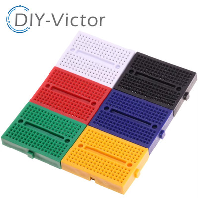 Six Color Mini Breadboard Solderless Prototype SYB-170 Tie-Points PCB Test Board