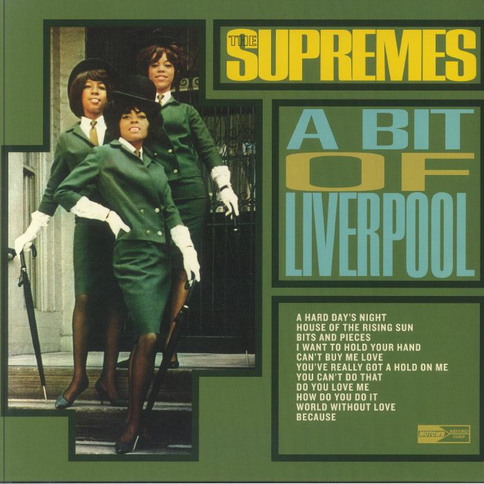 SUPREMES, The - A Bit Of Liverpool (mono) (reissue) - Vinyl (LP + insert)