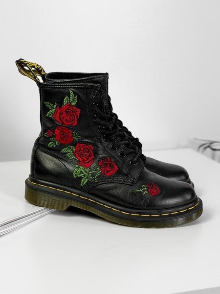 Women Dr. Martens Boots Black 36 #7KMC