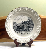 Homer Laughlin Eggshell Commemorative Church Plate