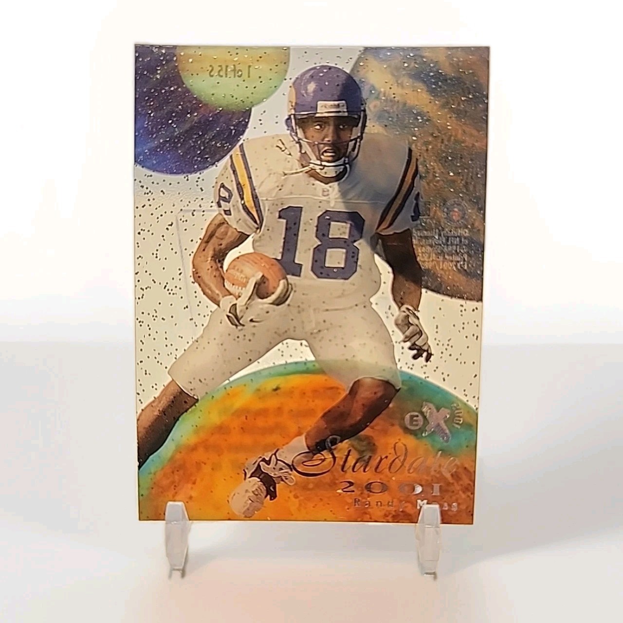 1998 SKYBOX E-X2001 RANDY MOSS #1 ROOKIE RC STARDATE 2001 MINNESOTA VIKINGS