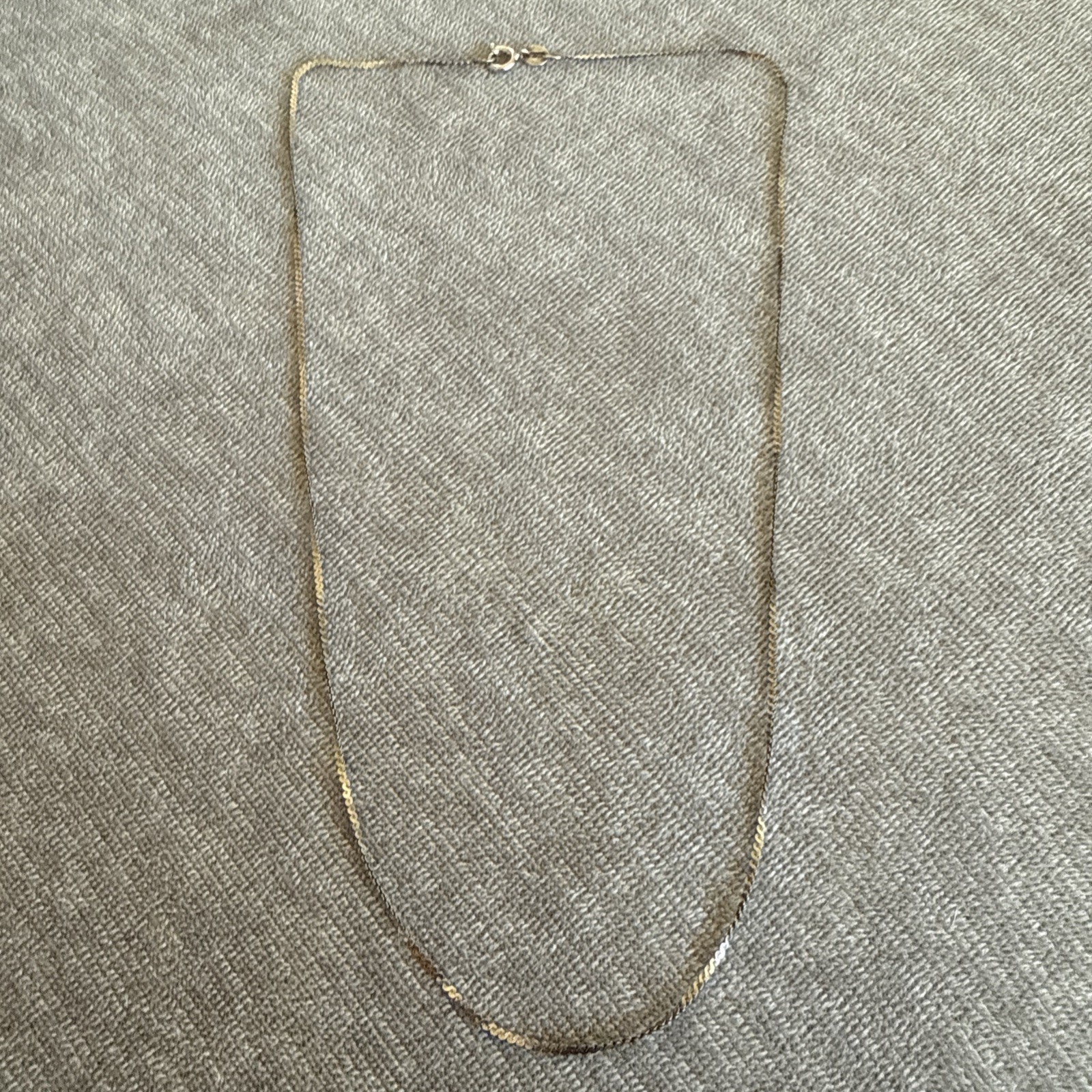 Vintage Sterling 925 Solid Silver Serpentine Chai… - image 2