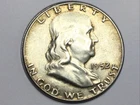 1952 Ben Franklin Half Dollar in uncirculated