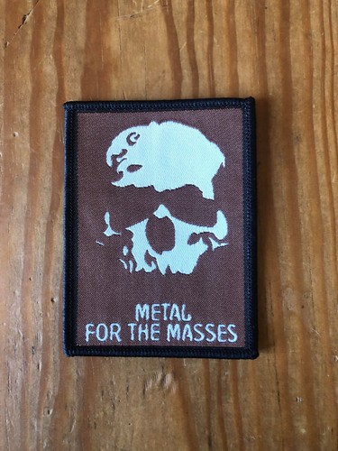 Patch écusson compilation Metal For The Masses 2000s Y2K prezzo ebay