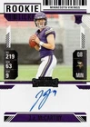2024 Panini Contenders #101 J.J. MCCARTHY RC Auto Vikings Rookie Ticket