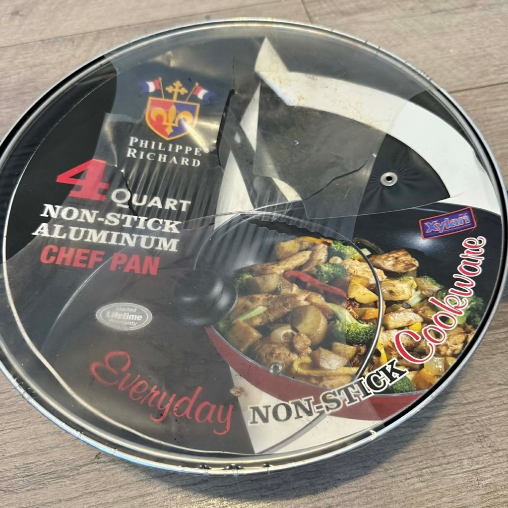 Philippe Richard Black Non-Stick Aluminum Chef Pan One Size