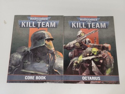 Lot of 2 Warhammer 40,000 Killteam Core Book & Octarius Paperback Book