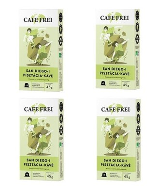 (4er Pack) CAFE FREI SAN-DIEGOI KAFFEEKAPSELN 9 Stück x 5, insgesamt 45 g (1,...