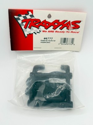 Traxxas 6777 wheelie bar mount/rear skidplate Stampede 4x4 vxl Fiesta Rally