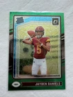 2024 Panini Donruss Optic - Rated Rookie Jayden Daniels #248 Green Velocity...