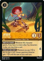 Jessie - Lively Cowgirl 20/204 Wilds Unknown Super Rare