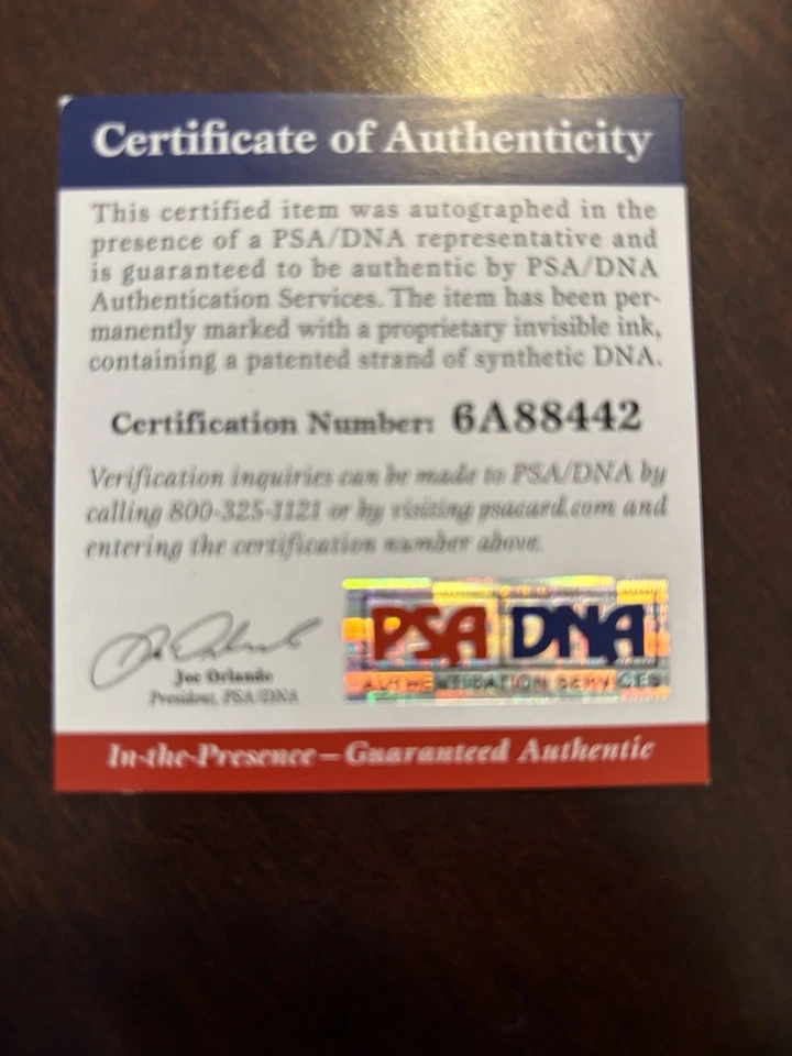 Jose Abreu Signed Baseball “ 2014 ROY” PSA CERT - Image 3 of 3