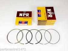 New NPR Piston Ring Sets (Set of 4) For ISUZU NPR 4HE1 4.8L Diesel 1998 - 2004