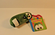 VeggieTales Larry The Cucumber Plush Backpack Clip NWT