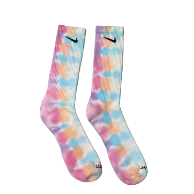 nike tie dye socks women's