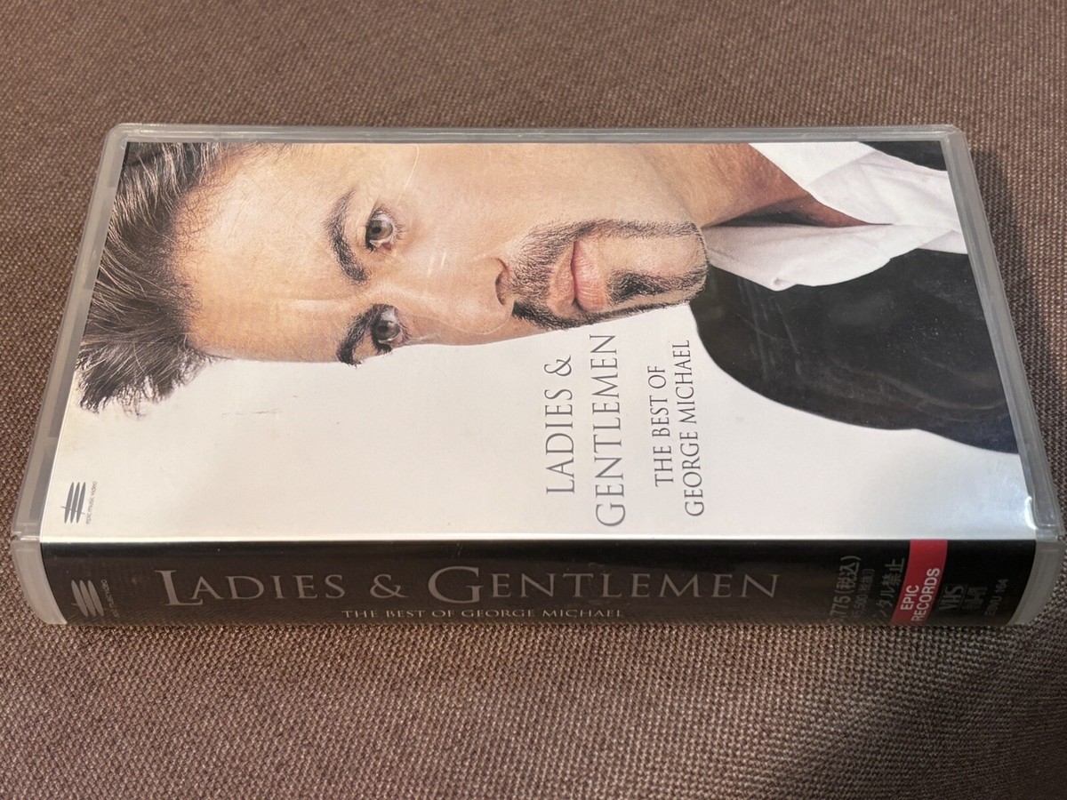 マイケルです GEORGE MICHAEL Ladies & Gentlemen JAPAN VHS VIDEO ESVU164 w
