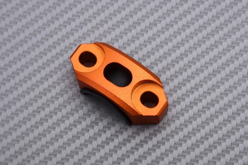 ZETA ZE40-9114 Demi Lune Guidon en Aluminium Orange - Picture 2 of 3