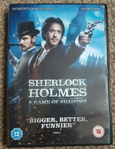 Sherlock holmes and Sherlock Holmes A Game of Shadows DVD Bundle (×2 DVD's) - Picture 6 of 8