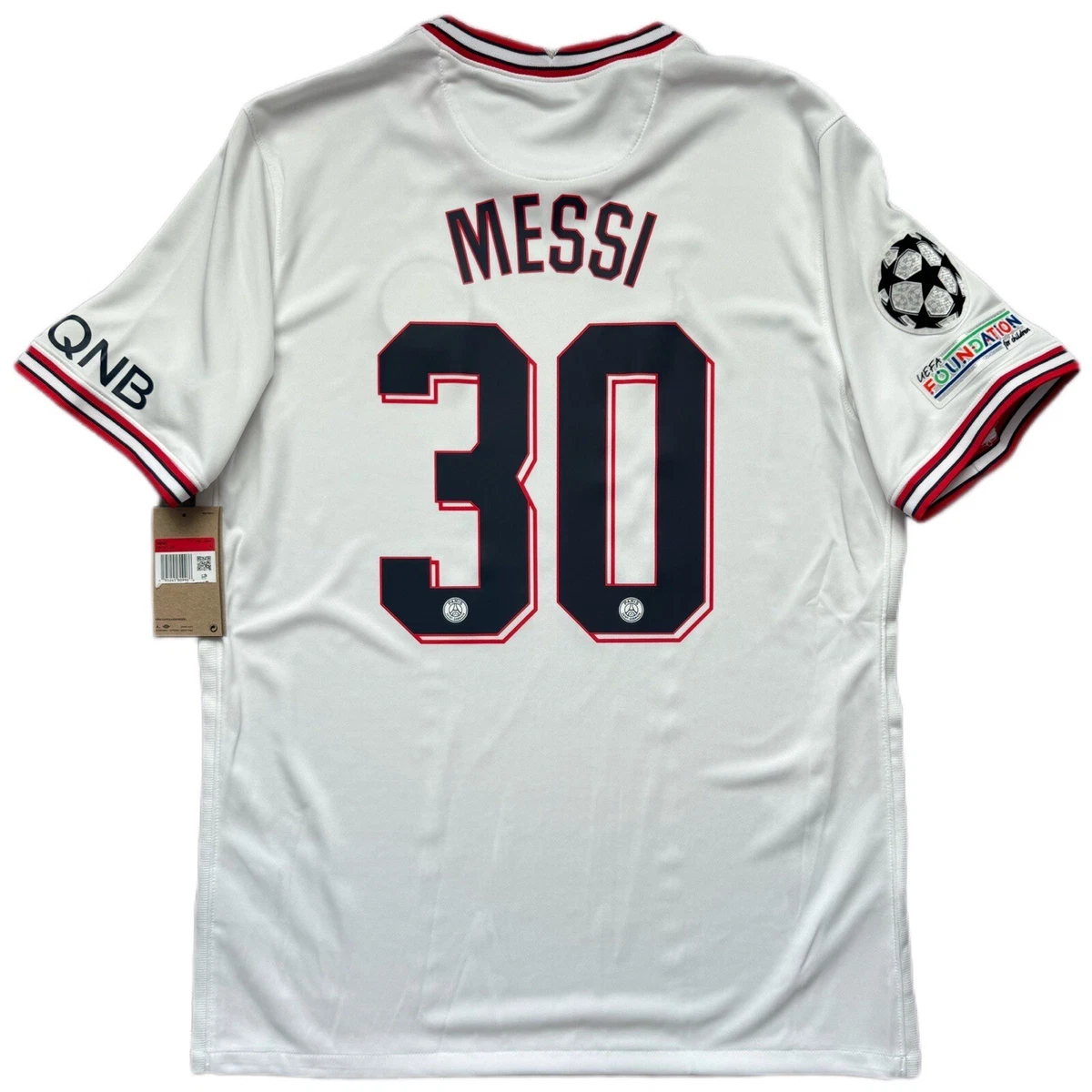 Lionel Messi Paris Saint-Germain Jordan Brand 2021/22 Fourth
