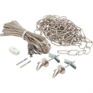 Nickel Ceiling Fan Swag Kit Pack Of 2 Ebay