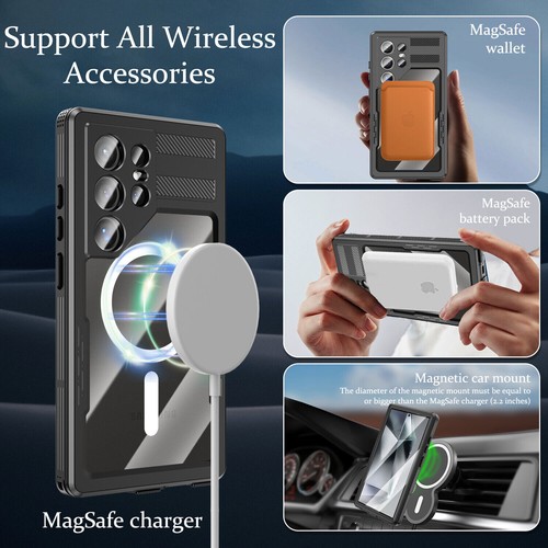 Für Samsung Galaxy S25 Ultra S24 S23 Wasserdichte Hülle Stoßfest Robust Cover - Bild 17 von 27